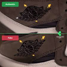 Real vs fake 2019 jordan 11 bred. How To Spot The Fake Vs Real Travis Scott Jordan 1 12 Ways