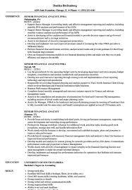 861 views 6 min , 38 sec read 0. Senior Financial Analyst Resume Samples Velvet Jobs Intended For Hudsonradc