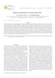 It reached 18.9 million tonnes in 2011. Pdf Malaysian Oil Palm Industry Prospect And Problem A S A Ferdous Alam Academia Edu