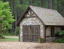 Stone Garden Shed Google Search Backyard Sheds Shed Landscaping Barns Sheds