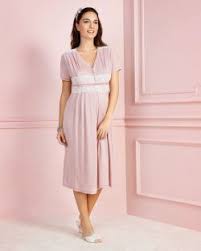 Bondy 2li Hamile Lohusa Gecelik Sabahlik Takimi 17210 Yan Hamilegecelik Lohusagecelik Gecelikler Moda Stilleri The Dress