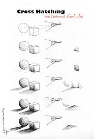 Hatching Techniques Pencil Shading Techniques Drawing Techniques Cartoon Tutorial