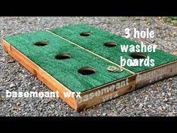 Check spelling or type a new query. How To Make 3 Hole Washer Boards Youtube