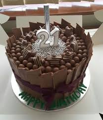 Birthday Cake For Brother Images 21st Birthday Cake For My Little Brother Chocolate Heaven Cake 21st Cake 21st Birthday Cake