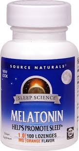 Source Naturals Melatonin Lozenges Orange 1 Mg 100 Lozenges Vitacost