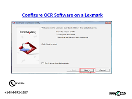 Configure Ocr Software On A Lexmark X1100 Add An Optical Quality Detection Program That You Can Use To Disciple Printed Archive Lexmark Technical Help Software
