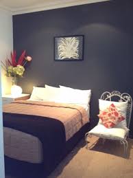 Sydney Apartment Dulux Ticking Bedroom Design Room Home Decor