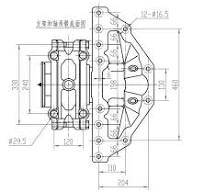 Trunnion Seat 49331-1200 Truck Suspension Parts For Hino 700
