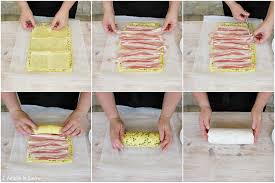 Per iniziare la preparazione del rotolo di frittata al tonno, sbattete le uova con il parmigiano grattugiato e un pizzico di sale e pepe. Rotolo Di Frittata Ai Piselli Con Pancetta E Formaggio 2 Amiche In Cucina
