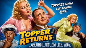 Topper Returns (1941) | Full Comedy Movie | Joan Blondell ,Roland Young |  Classic Hollywood Film