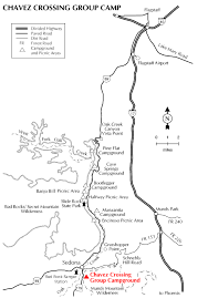 Sedona Chavez Campground Map Slide Rock State Park Oak Creek Canyon Arizona Oak Creek Canyon