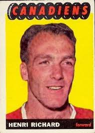 Henri Richard 1965 Topps #71 Base Price Guide