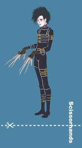 Edward Scissorhands Maitaboris On Deviantart Tim Burton Personajes Eduardo Manostijeras Cine