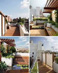 Urban Oasis Rustic Modern Rooftop Garden Deck Design Rooftop Garden Patio Backyard Design
