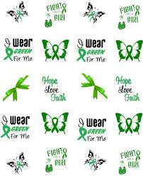 Kidney Disease Awareness Ribbon Waterslide Water Transfer Nail Decals Nail Art Kidney Disease Awareness Kidney Disease Awareness Ribbons Disease Awareness