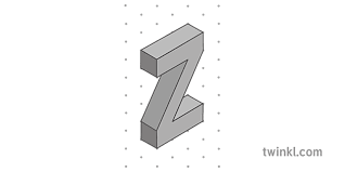There are many foods that begin with the letter z. Z Isometric Alphabet With Tone Art Drawing Letters Secondary Illustration