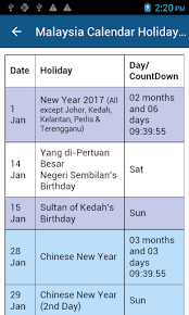 Selamat hari deepavali dari kami di hyppinspirasi! Download Malaysia Calendar Holiday 2017 Free For Android Malaysia Calendar Holiday 2017 Apk Download Steprimo Com
