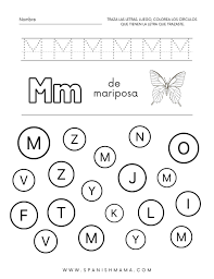 The focus of these worksheets is on tracing small letters of the alphabet. A Guide To The Alphabet In Spanish With Free Printables