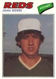 JOHN GOSSE 1976 DRAFT PICK 1976-77 MINORS. BASEBALL-REFERENCE LIST HIM AS  MELVIN GOSSE