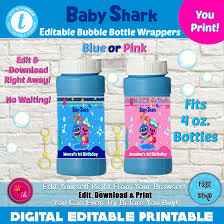 This is a very important sign to let know your customers when they can buy, shop, or seek for the needed service. Editable Baby Shark Bubble Bottle Wrappers Printable Baby Shark Bubbl Mugandmousedesigns
