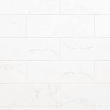 If you've ever wondered how ceramic tile is made, come see the journey from clay to glazed product. Elegance White Gloss Marble Effect Ceramic Wall Tile Pack Of 7 L 600mm W 200mm Tradepoint