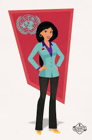 Illustrator Reimagines Disney Princesses As Empowered Career Women Disney Princess Jobs Disney Princess Modern Disney