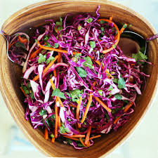 Red Cabbage Slaw Kitchen Below Canal