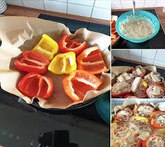 Gefullte Paprika Schnell Und Leicht Zu Machen Essen Gefullte Paprika Essen Und Trinken