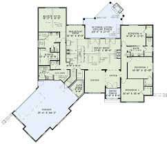 Plans to build a modern home with 6 bedrooms. Angled Garage With Bonus And Safe Room 60619nd Architectural Designs House Plans