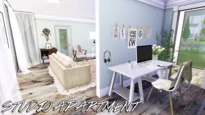 sims 4: room build studio apartment