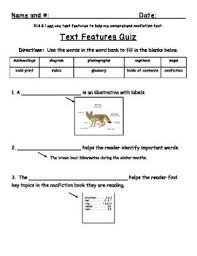 Pin By Debbie Dahl On Common Core Ela Text Features Nonfiction Text Features Text Features Worksheet