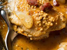Filets De Poulet A La Moutarde Et A La Creme Recette Filet Poulet Poulet Moutarde Recettes De Cuisine