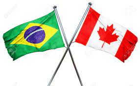 In 2016, approximately 36,000 people in canada claim to be of brazilian descent. Brasil Flag Combined With Canada Flag Stock Photo Picture And Royalty Free Image Image 56768923