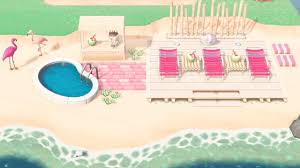 The player can lay down on it. Pink Beach Suggestions To Make It Better Are So Welcome Animalcrossing