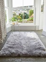 Fluffy Grey Rug Grey Bedroom Rug Light Grey Rug Buying Rugs Online