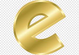 Download in under 30 seconds. Letter Alphabet Letter E Trademark Gold Material Png Pngwing