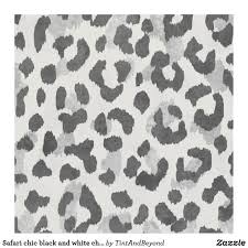 Black And White Cheetah Print Aesthetic Safari Chic Black And White Cheetah Print Fabric In 2020 Safari Design Print Design Pattern Printing On Fabric