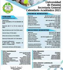 Lo más leído en colombia.com. Edwin Fernandez Alarcon On Twitter Calendario Academico 2021 De La Universidad De Panama Universidad Pma