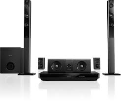 The system is capable of 1000 watts peak power and 500 watts program, with 250 watts continuous rms. 5 1 3d Blu Ray Home Theater Htb5540d 94 Philips