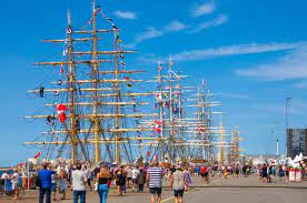 Esbjerg is a seaport town and seat of esbjerg municipality on the west coast of the jutland peninsula in southwest denmark. Esbjerg Denmark Sail On Board