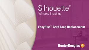 Hunter douglas is the only fabricator that will guarantee their products for ultrasonic cleaning. Silhouette Window Shadings Easyrise Clutch Cord Replacement Hunter Douglas Youtube