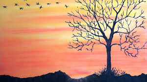 To create this scene we'll be using the brushes that come with procreate and two free. Nature Easy Drawing Sunset Novocom Top