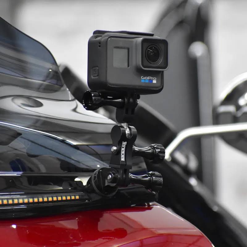GoPro Deluxe 360 Mount For Road Glide Including '23 CVO & '24+ - RickRak