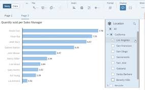 Using Input Controls To Filter Data Sap Analytics Cloud