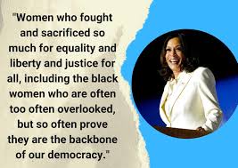 She is the first black woman to run on stay tuned for more quotes from the senator throughout the 2020 presidential race. Women Race And Truth Best Quotes From Kamala Harris First Speech As Us Vice President Elect The New Indian Express