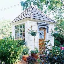 Chic Little House In The Garden 10 Fresh Ideas Chic Fresh Garden House Ideas In 2020 Garden Shed Backyard Sheds Garden Structures