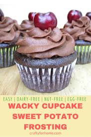 Thank you to #sensodyne for sponsoring this video. Wacky Cupcake With Sweet Potato Frosting Crafty For Home