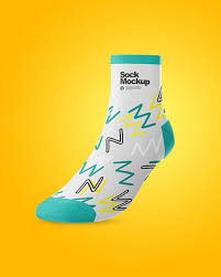 Download Sock Mockup Half Side View In Apparel Mockups On Yellow Images Object Mockups Clothing Mockup Design Mockup Free Mockup
