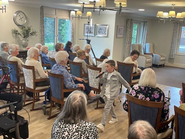 Eight-Year-Old Britain's Got Talent Star Sings for Avon Valley