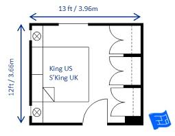 Average guest bedroom dimensions : Bedroom Size
